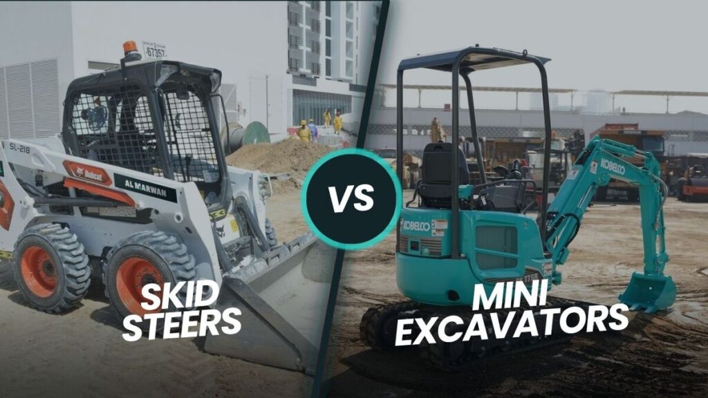 What is the Difference Between a Bobcat and Mini Excavator?