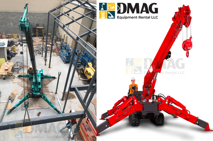 Spider Crane Rental UAE | DMAG Equipment Rental LLC